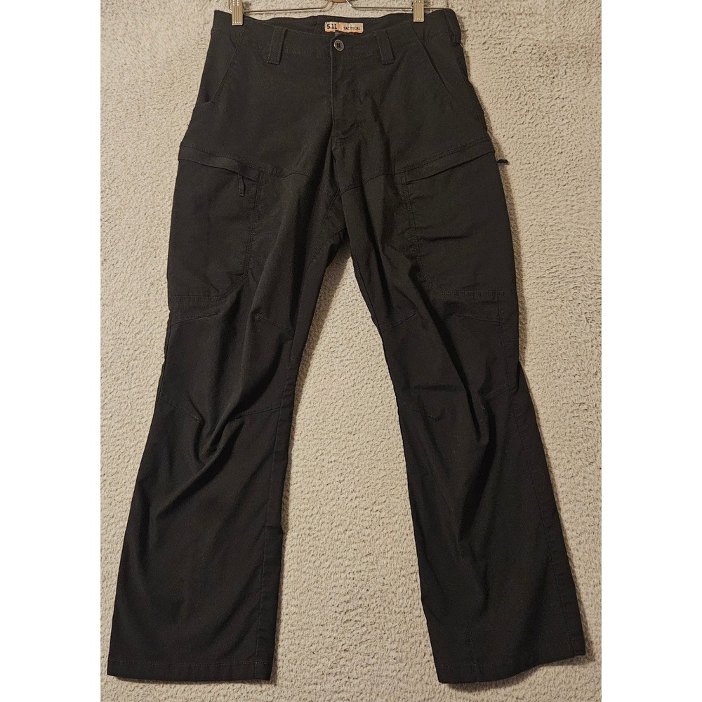5.11 Tactical Apex Cargo Pants Mens 31x30 Black 74434-019 Utility Duty Trousers